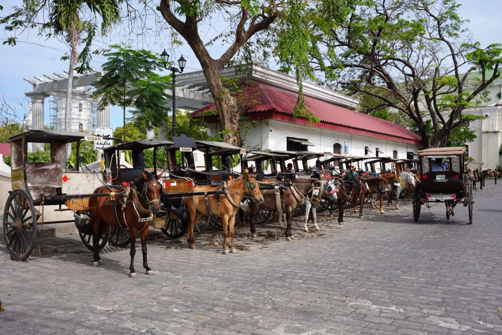 Visited the ancient town of Vigan, built by the Spanish