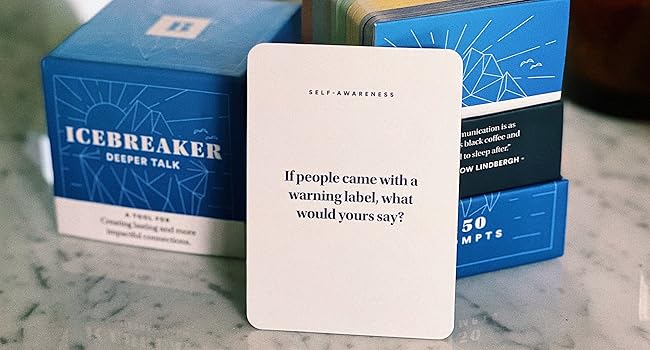 ICEBREAKER Deep Talk 自我覺察問題卡