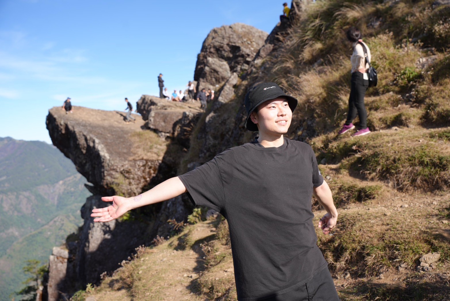 My roommate Taizo is a sunshine boy.