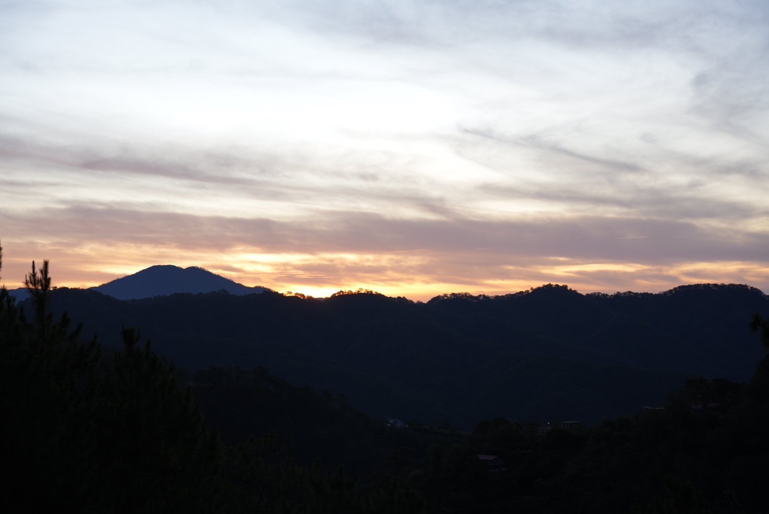 So lucky! we met the sunrise